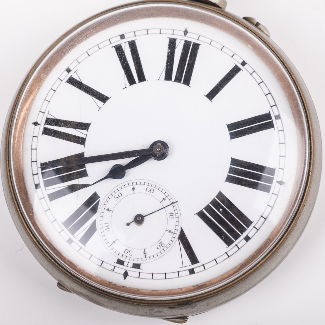 Metal military pocket watch — image 2
