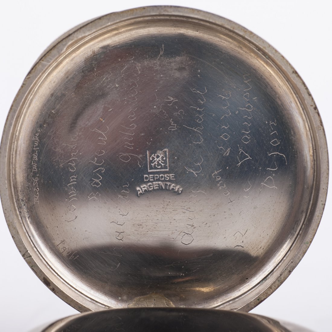 Metal military pocket watch — image 4