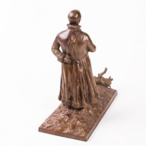 Rare Russian "Successful hunting" bronze sculpture — image 5