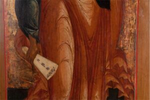 Huge hiqh quality Russian icon of Apostle Peter. 19th — image 4