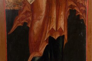 Huge hiqh quality Russian icon of Apostle Peter. 19th — image 5
