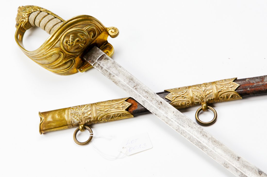Italian navy sword. — image 1