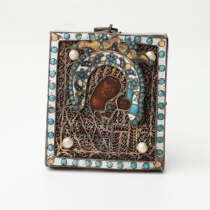 Russian Icon Mother of God of Kazan. Solvychegodsk. — image 1