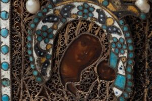 Russian Icon Mother of God of Kazan. Solvychegodsk. — image 2