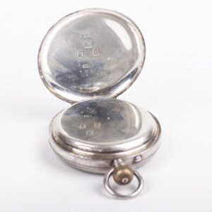Silver pocket watch — image 4
