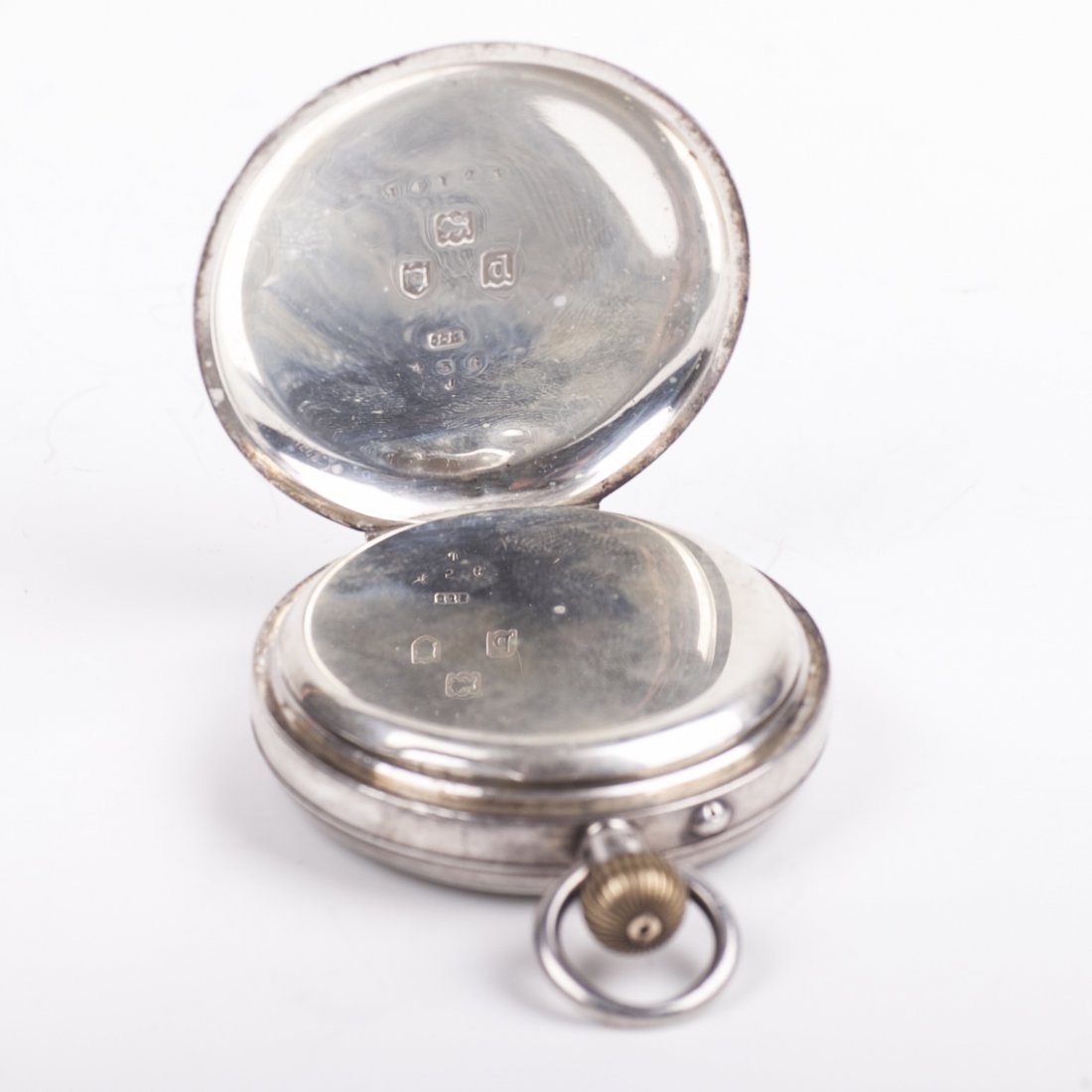 Silver pocket watch — image 4