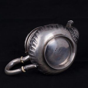 K.Faberge Rococo style silver-gilt teapot — image 5