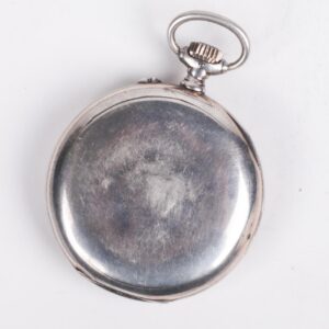 Longines silver open face pocket watch — image 5