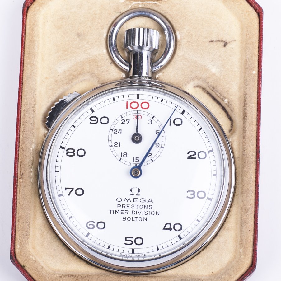 Omega stopwatch in original box — image 2