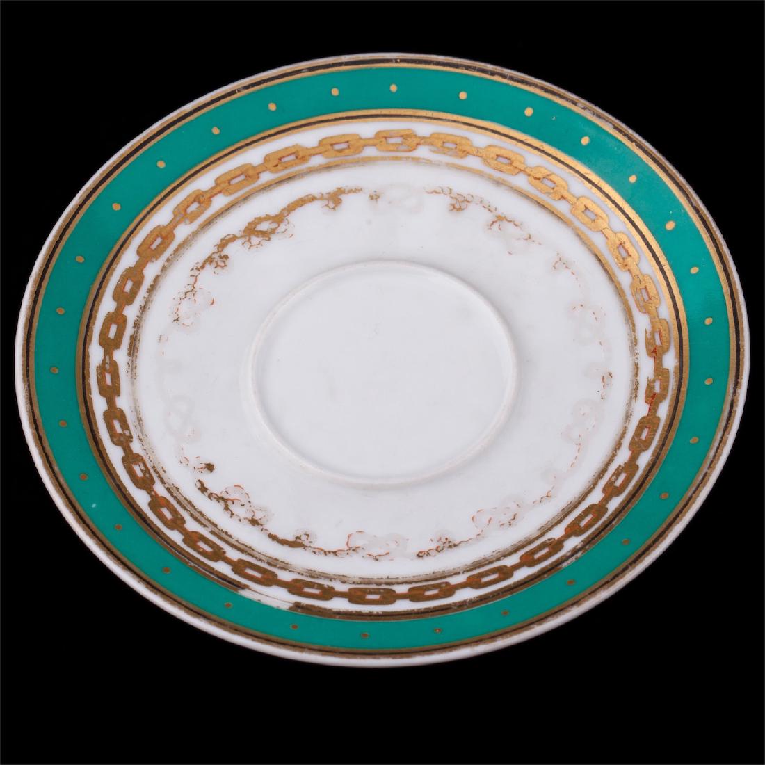 Porcelain cup with dish from the Imperial yacht — image 4