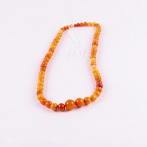 Antique amber necklace. — image 1