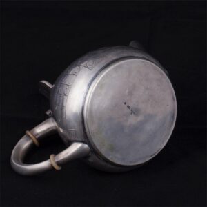 K.Faberge Art Nouveau style silver-gilt teapot — image 4