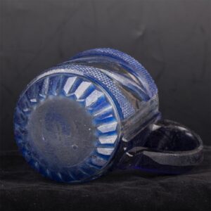 Russian crystal cup with blue tint — image 4