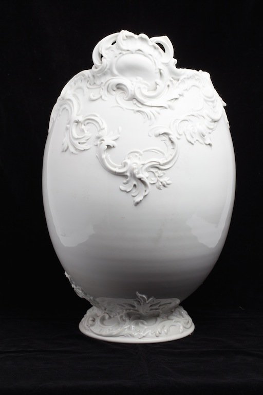 Russian vase in neorococo style. Nikolai 2. — image 3