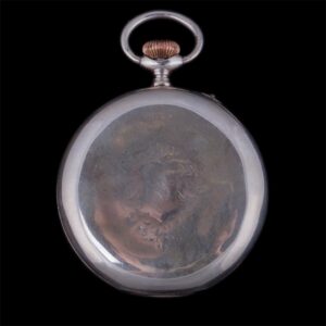 Silver pocket watch, made in Switzerland by J.W.C. — image 2