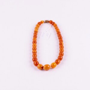 Antique amber necklace. — image 1