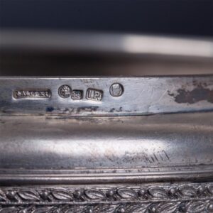 Russian Faberge silver and cut-glass vase — image 5