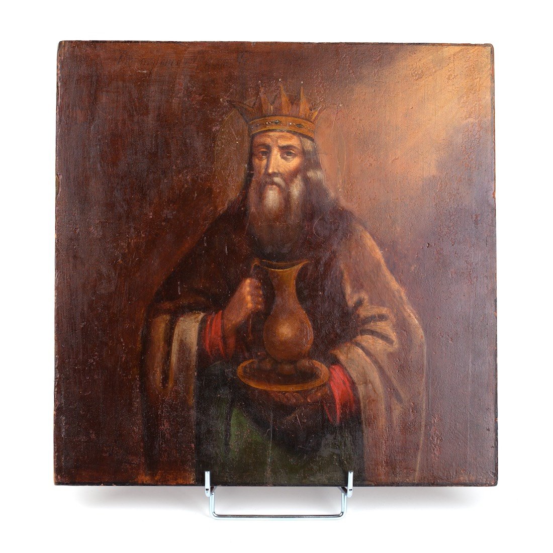 Russian icon of Saint Melchizedek. First half of the — image 1