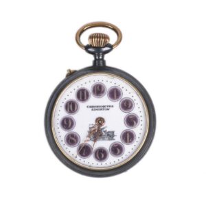 Swiss "Chronometer Simontow" Roskopf system pocket — image 1