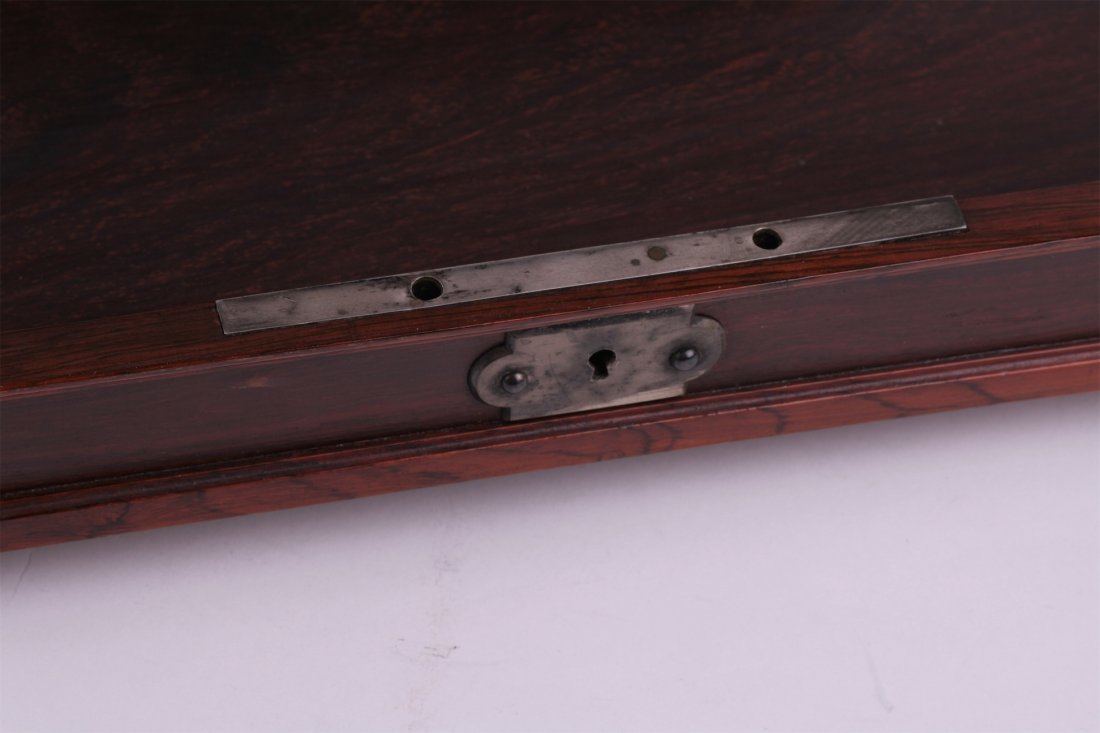 Massive table paper box with silver plaque. I.Sazikov — image 3