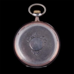 Omega silver pocket watch — image 2