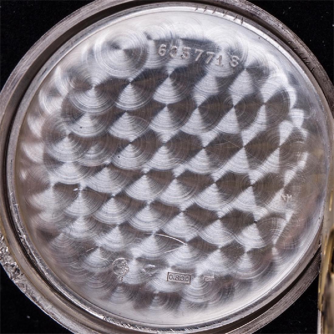Omega silver pocket watch — image 6