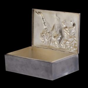 Russian Art Nouveau silver humidor — image 7