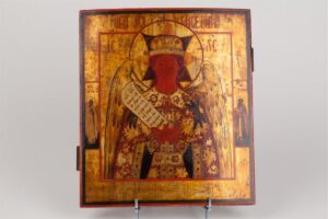 Russian icon of God "Benevolent Silence". The mid. of — image 2