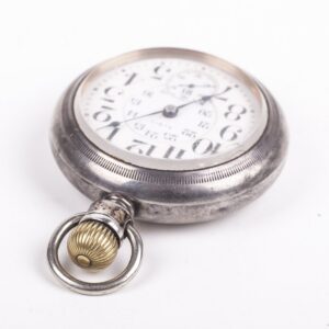 Silver pocket watch "Elgin" — image 3