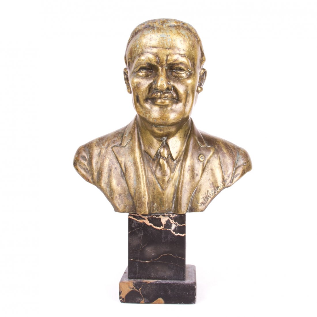 Bronze bust by Sergey Zelikson — image 1