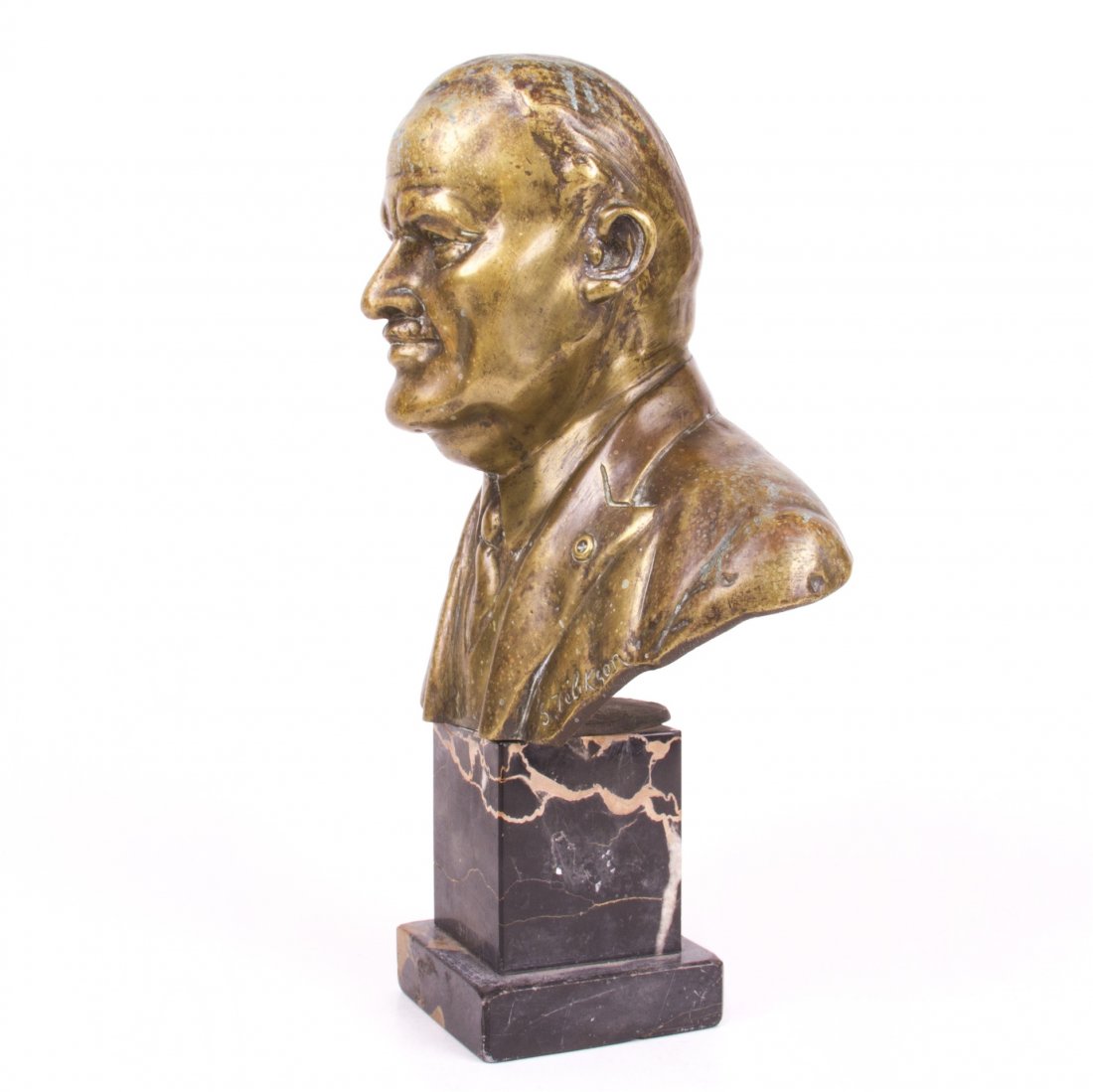Bronze bust by Sergey Zelikson — image 4