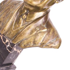 Bronze bust by Sergey Zelikson — image 5