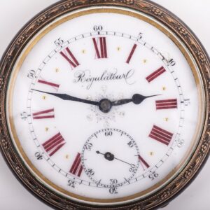 Metal pocket watch "Regulateur" — image 2