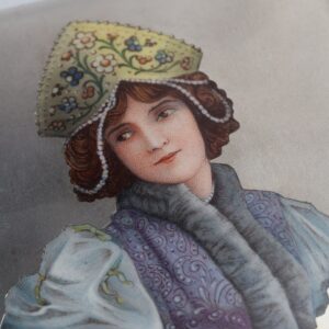 Russian cigarette-case “Boyarynia” Moscow, 1908-1917. — image 2