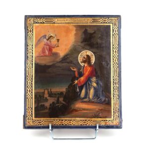 Russian icon "The Agony in the Garden". Moscow, late — image 1