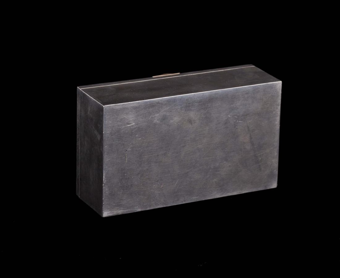 Russian Neoclassical silver humidor, Marshak — image 4