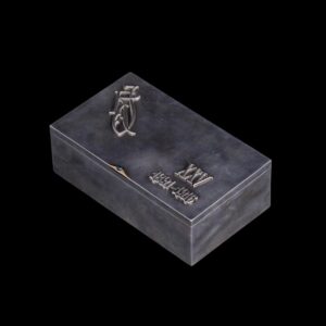 Russian Neoclassical silver humidor, Marshak — image 9