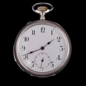 Silver quarter repeater pocket watch “Repetition Astra” — image 1