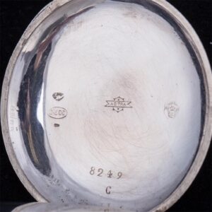 Silver quarter repeater pocket watch “Repetition Astra” — image 4