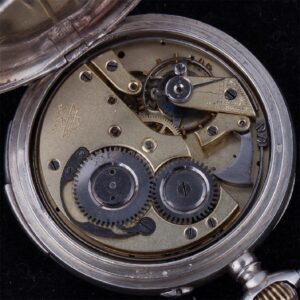 Silver quarter repeater pocket watch “Repetition Astra” — image 5