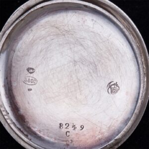 Silver quarter repeater pocket watch “Repetition Astra” — image 6