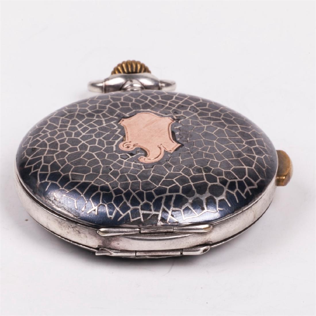 A.Bruderer silver hunter case quarter repeater pocket — image 4