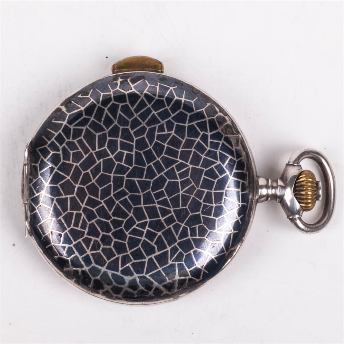 A.Bruderer silver hunter case quarter repeater pocket — image 6