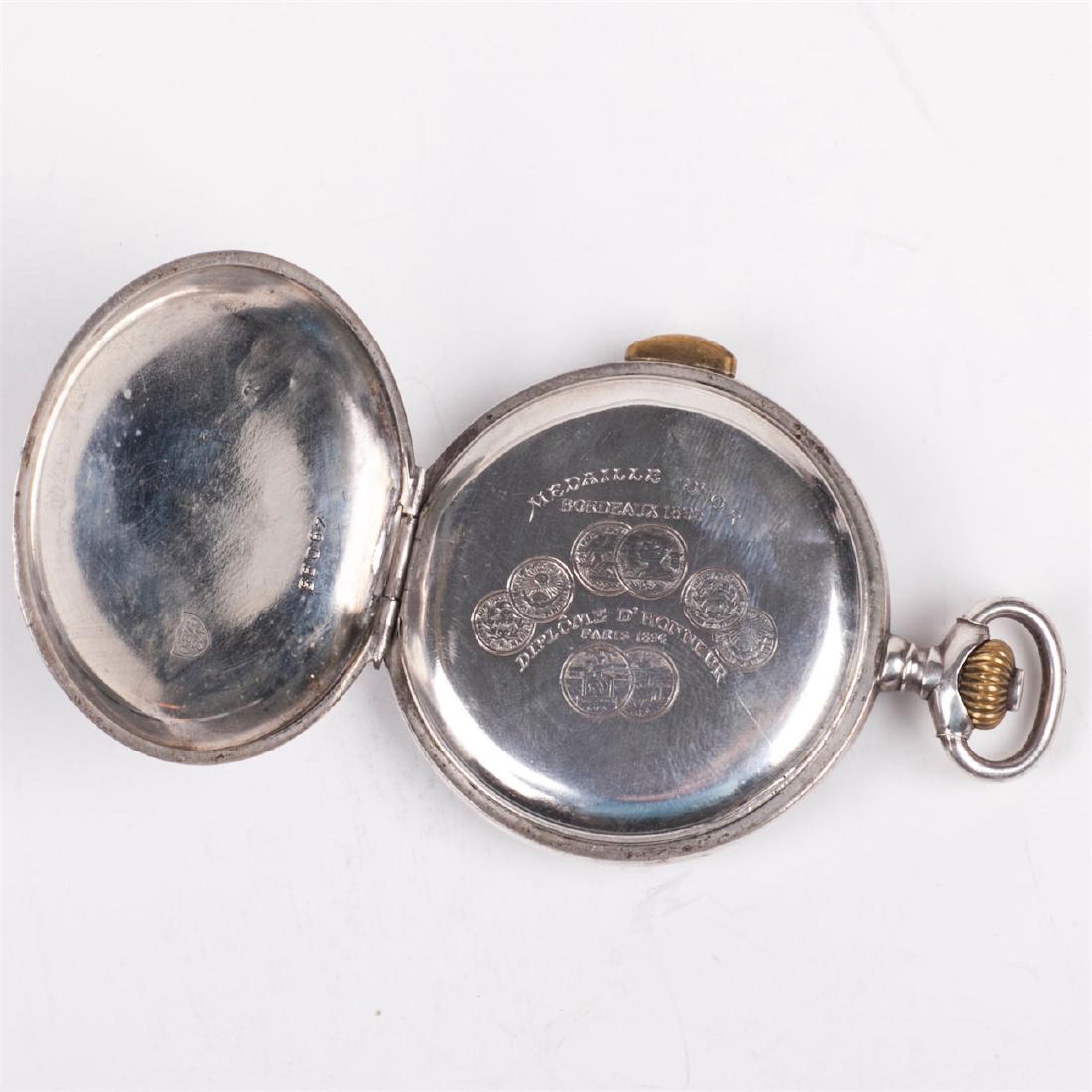 A.Bruderer silver hunter case quarter repeater pocket — image 7