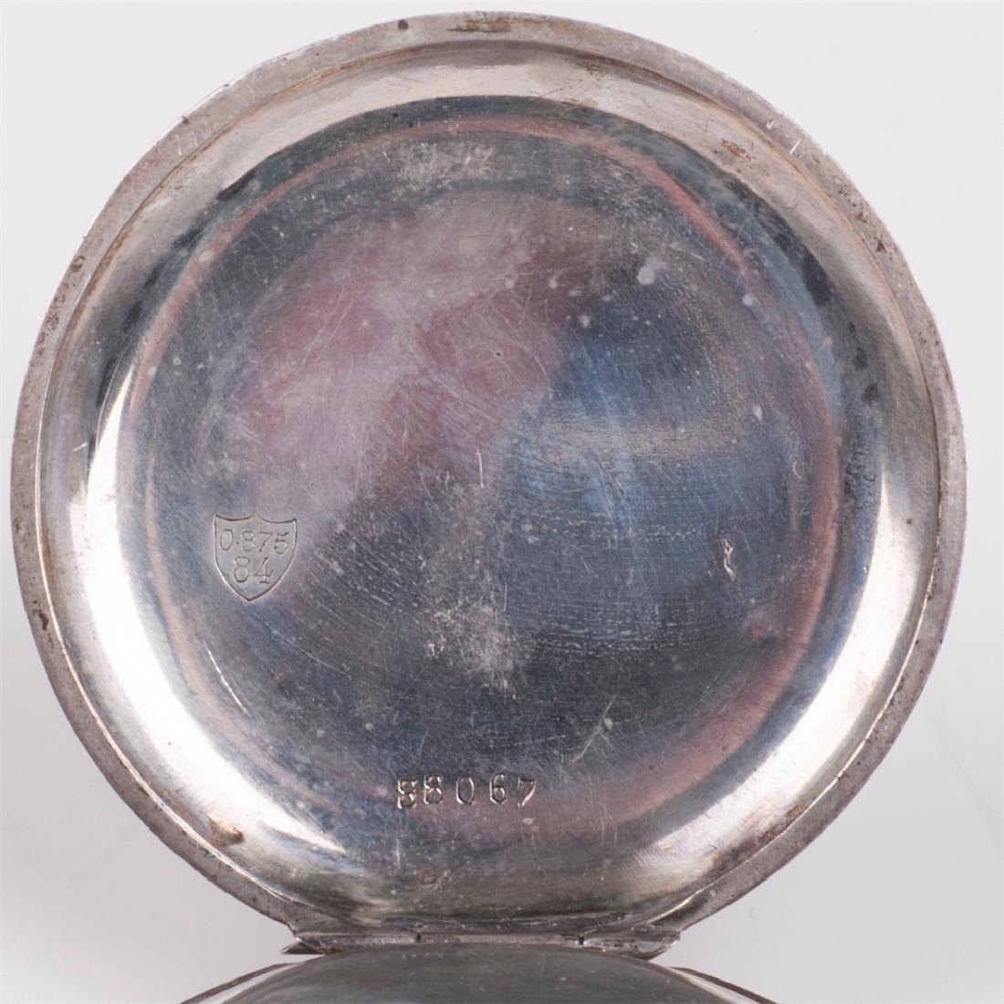 A.Bruderer silver hunter case quarter repeater pocket — image 9