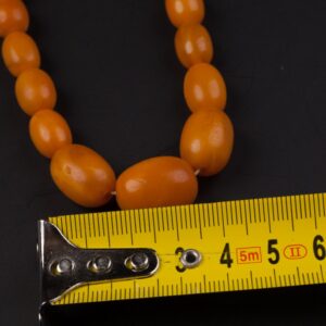 Antique amber necklace. — image 3