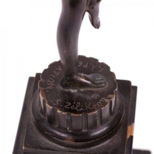 Bronze and marble figure "Dancer" by Zelikson — image 5