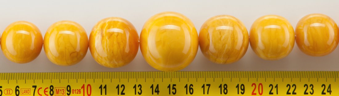 Natural Butterscotch Baltic Amber Necklace. SUPER HUGE! — image 5