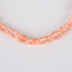 Rose coral necklace. — image 2