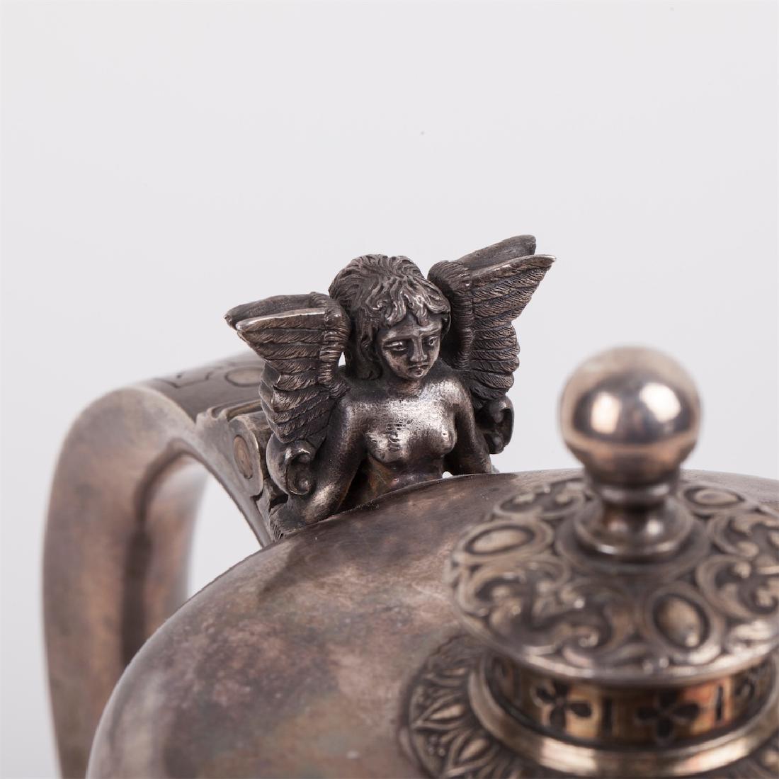 Russian cast silver-gilt tankard — image 5